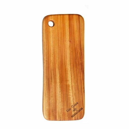 TARIFA Natural Wood Rounded Rectangle Narrow Anti-Bacterial Cutting Board TA3675575